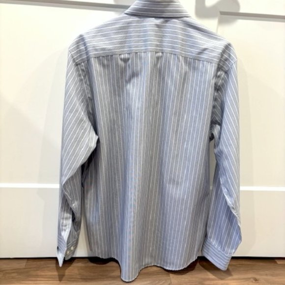 Egara Non-Iron Long Sleeve Dress Shirt - Men’s Large (EUC) - Picture 2 of 9